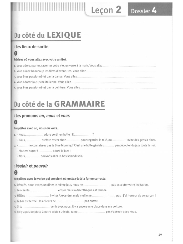 Dossier 4 Lecon 3 Pdf