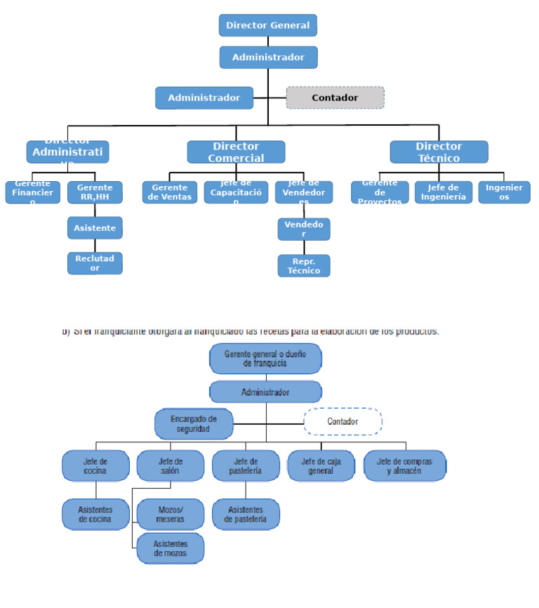 Estructura Organizativa de la Empresa | PDF