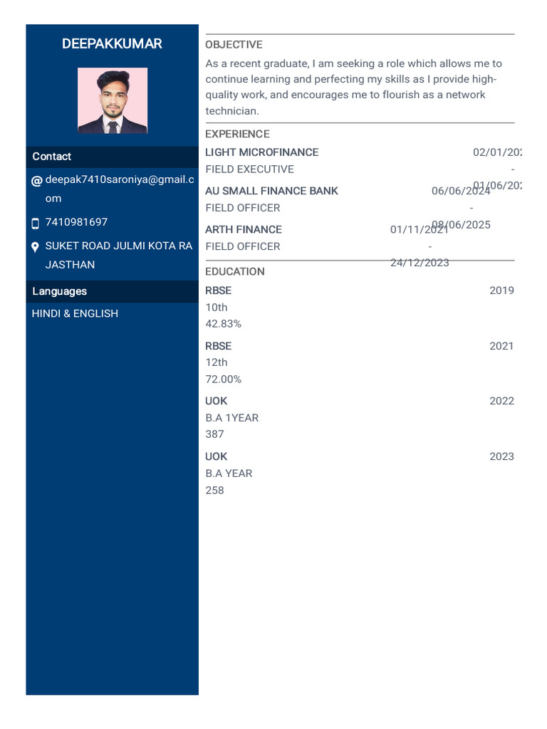 Deepak Kumar Market | PDF