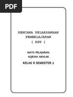Download Rpp Akidah Akhlak Kelas 2 Sem 2 by Mega Silvia SN89622356 doc pdf