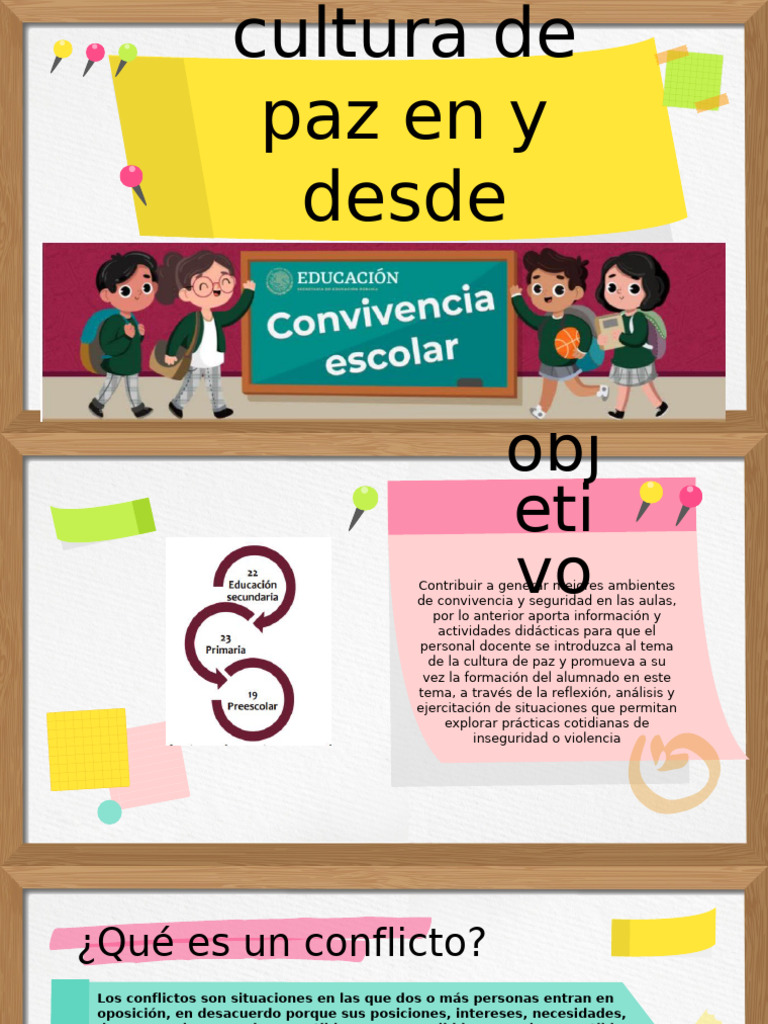 Taller Sobre La Cultura de Paz en La Educación | PDF | Conflicto