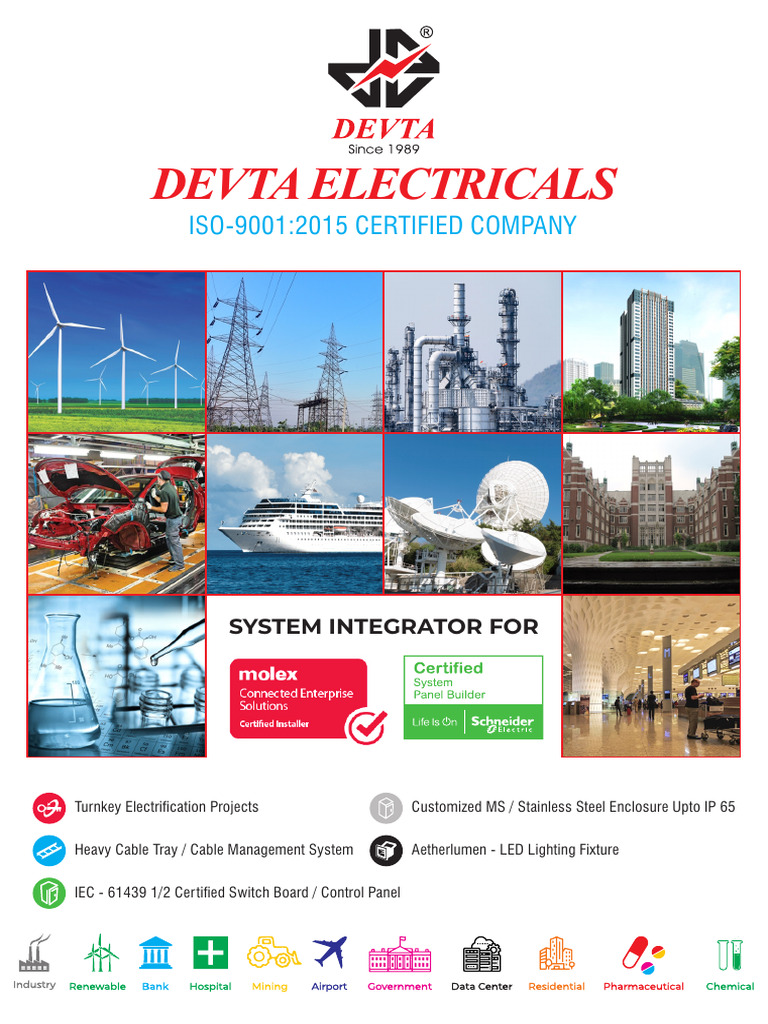 Devta Electricals: Electrical Solutions | PDF | Electrical Wiring ...