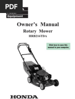 Honda Mower HRB216TDA Wallpaper Removal Sydney Call 0423688352