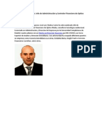 José Luis Cledera Castro: Jefe de Administración y Controler Financiero de Optiva Media
