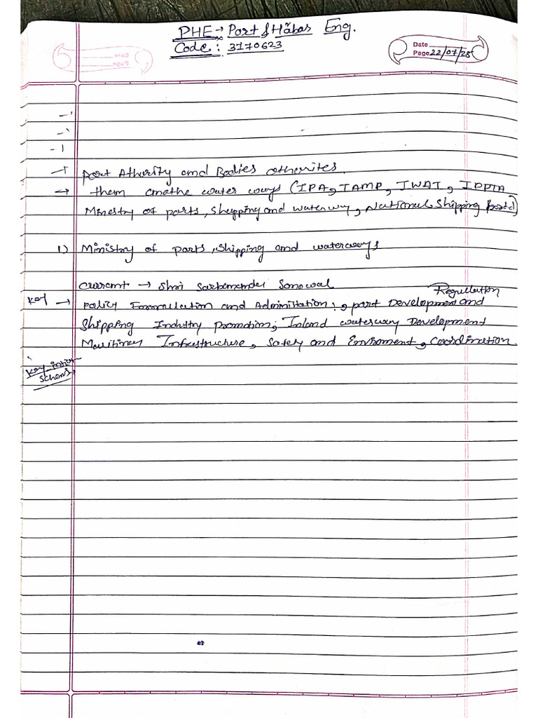 Semester 7 Notes | PDF