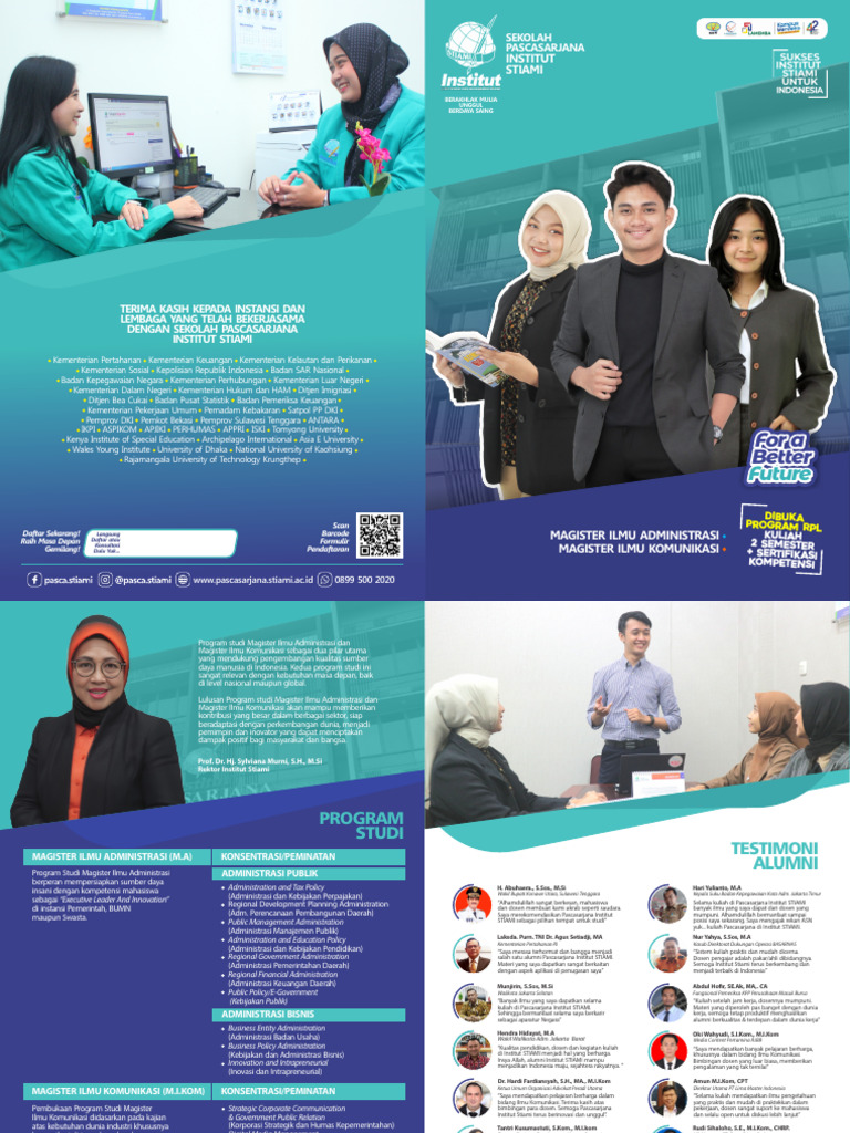 Program Pascasarjana STIAMI 2023 | PDF