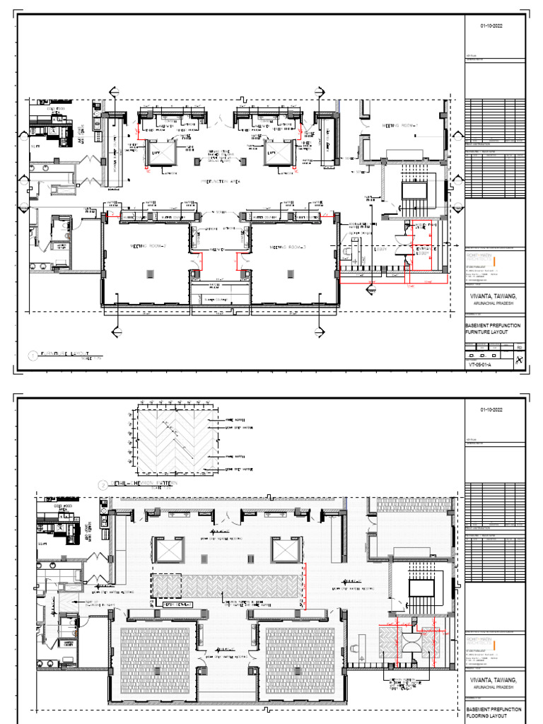 01102022 Vivanta Tawang Revised Prefunction Area | PDF
