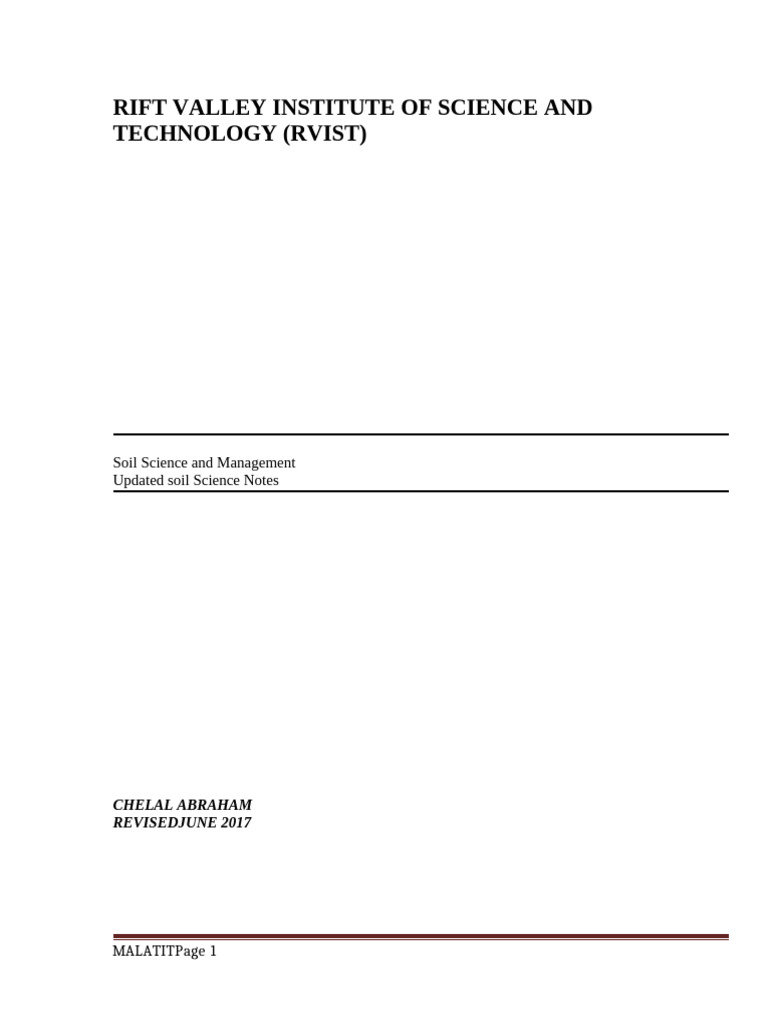 Soil Science 1&2 | PDF | Igneous Rock | Rock (Geology)