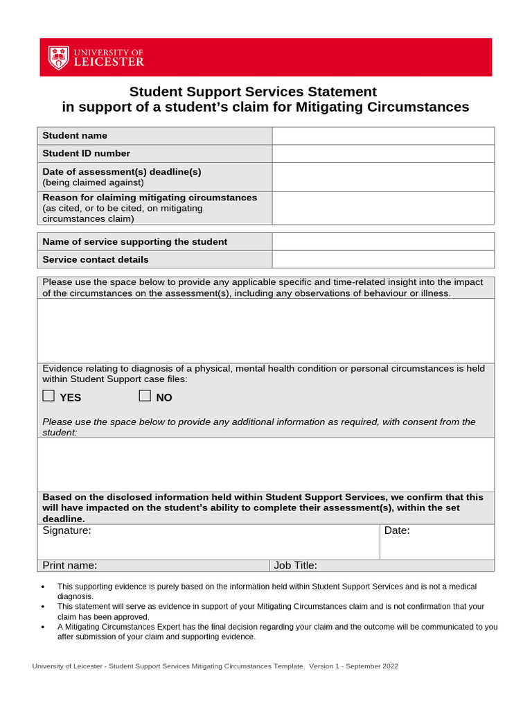 SSSMCstatementtemplate Sept2022 | PDF
