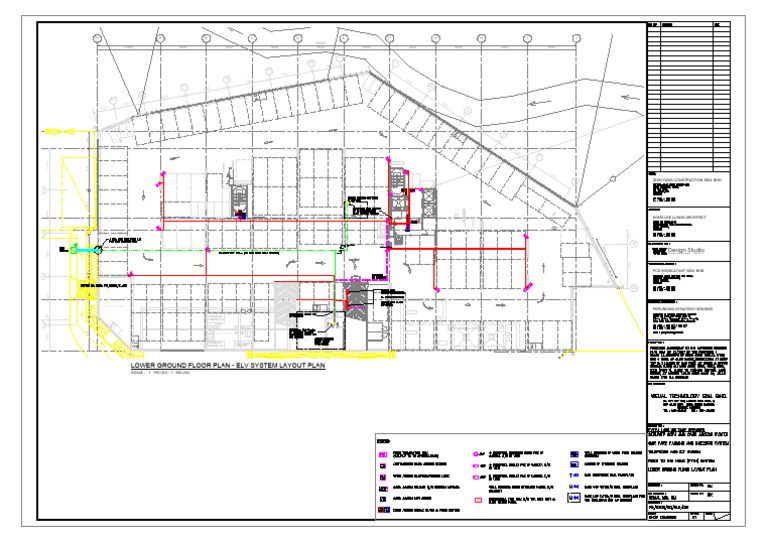 ELV System Layout Plan | PDF