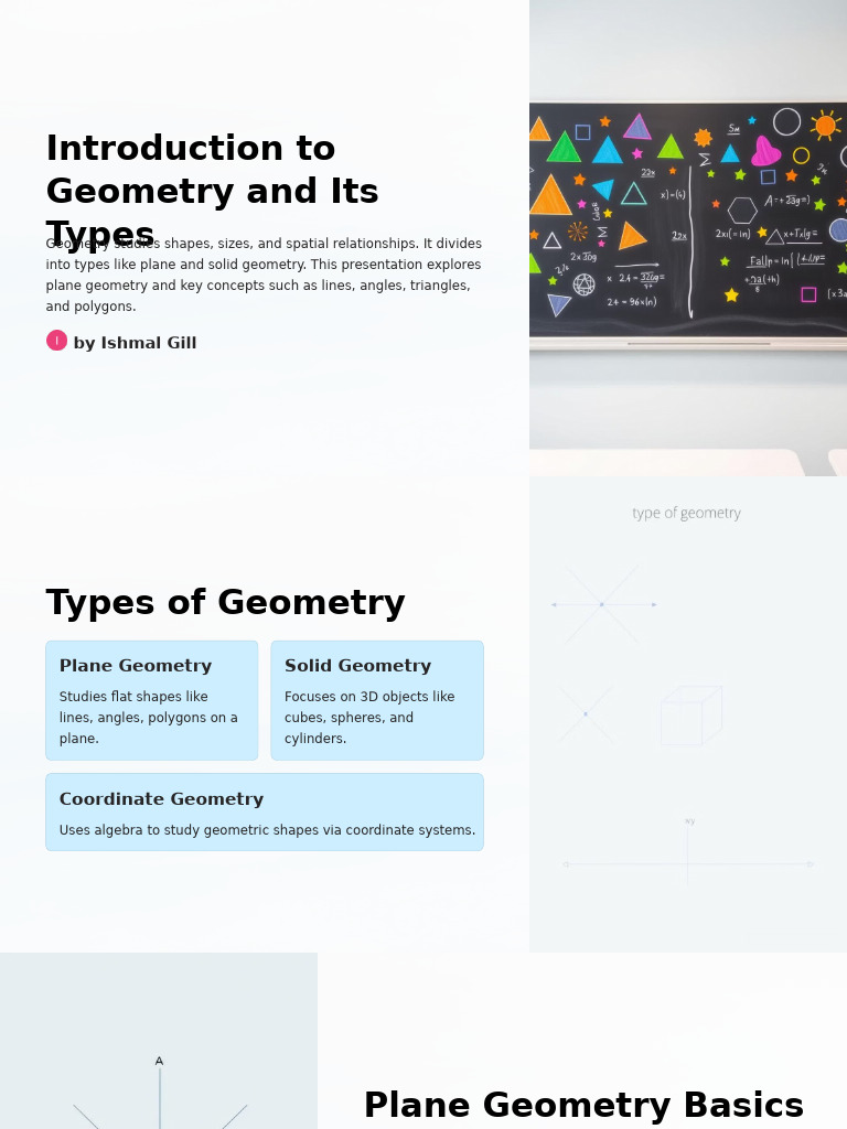 Introduction to Plane Geometry Basics | PDF