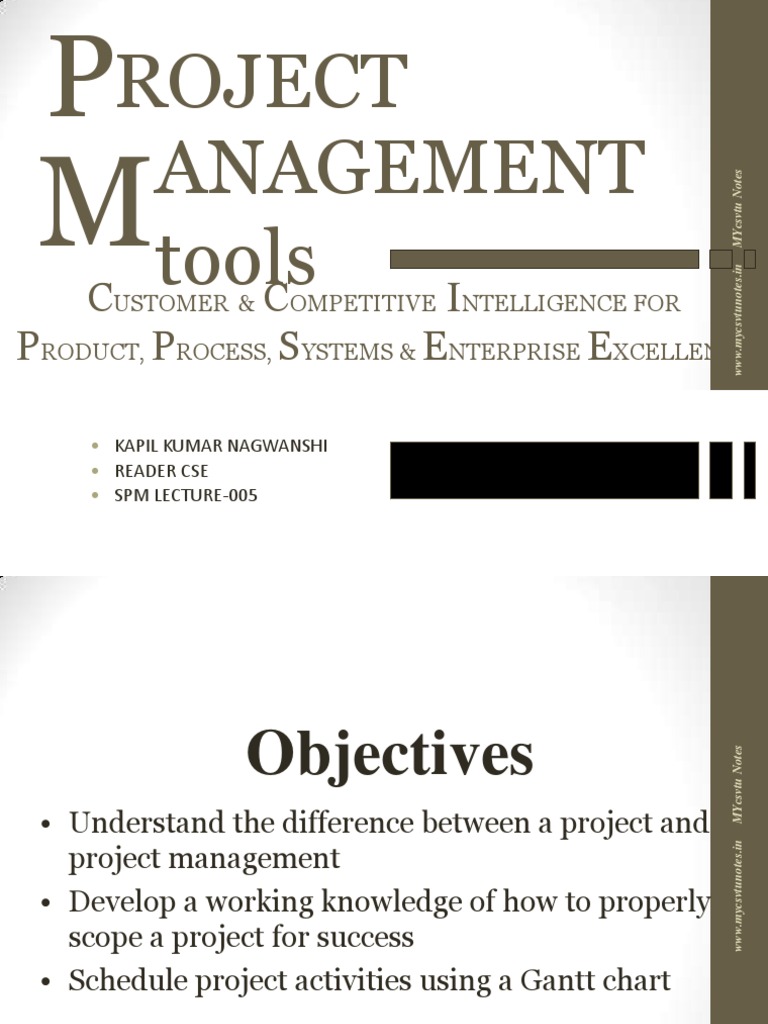 SPM Project Management Objectives | PDF | Project Management ...