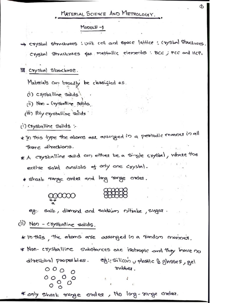 Understanding Unit Cells and Lattices | PDF | Crystal Structure ...