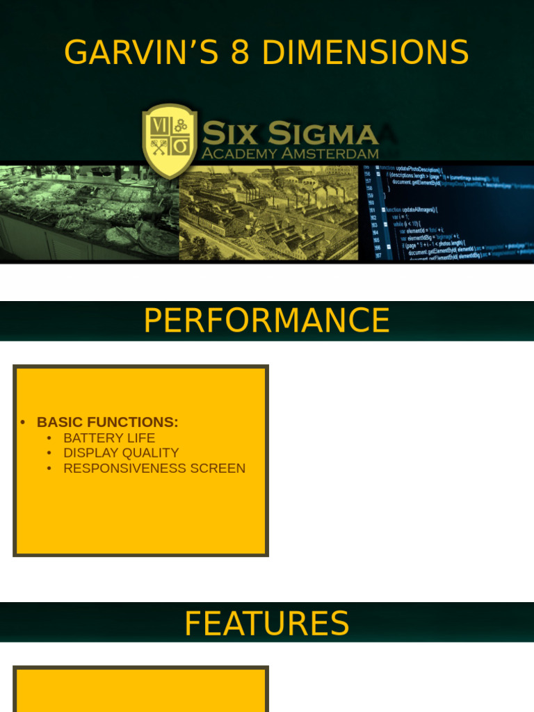 Garvin's+8+Dimensions+ + | PDF