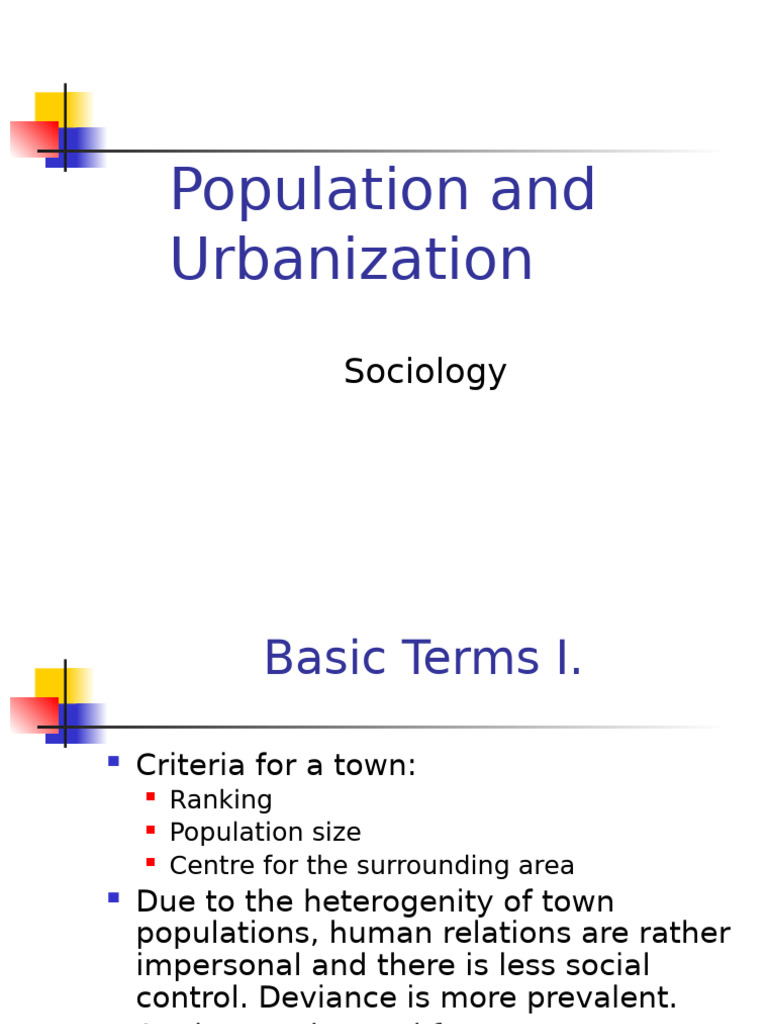 Understanding Urbanization and Its Impact | PDF | Urbanization | City