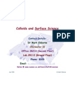 Adsorption and Surface Characterisation Techniques