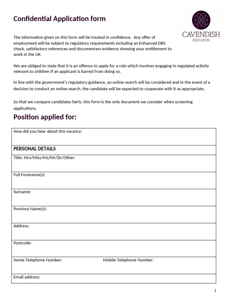 Application Form October 2024 | PDF | Justice | Crime & Violence