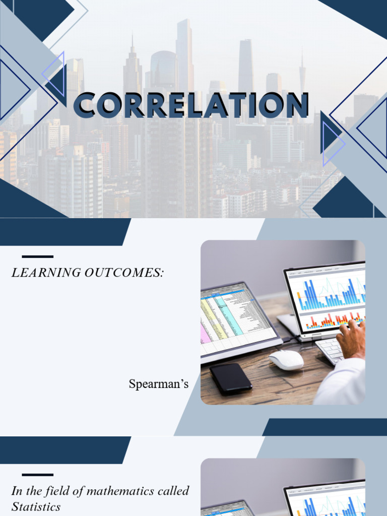 Finals - Correlation Regression | PDF | Statistical Analysis | Teaching ...