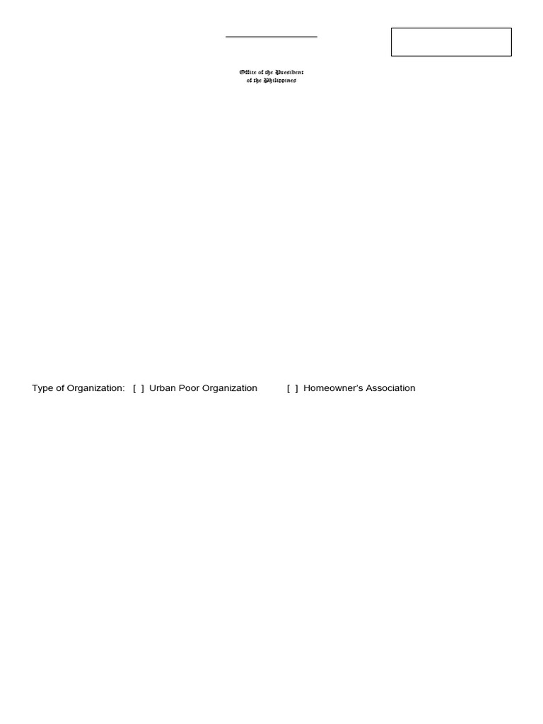 PCUP Accreditation Application Form | PDF