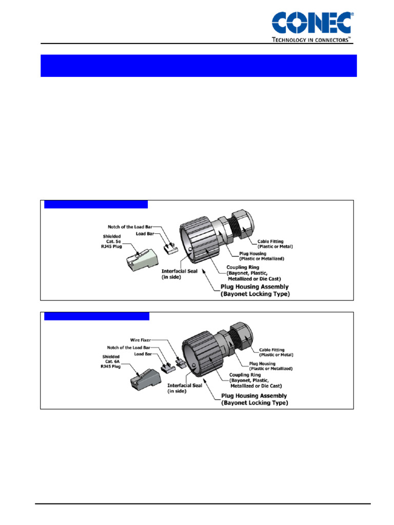 17-160174 Receptacle Rj45 Cat6a Assembly | PDF | Electrical Connector ...