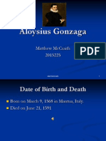 Aloysius Gonzaga Biography