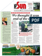 TheSun 2008-12-12 Page01 We Thought It Was The End of The World