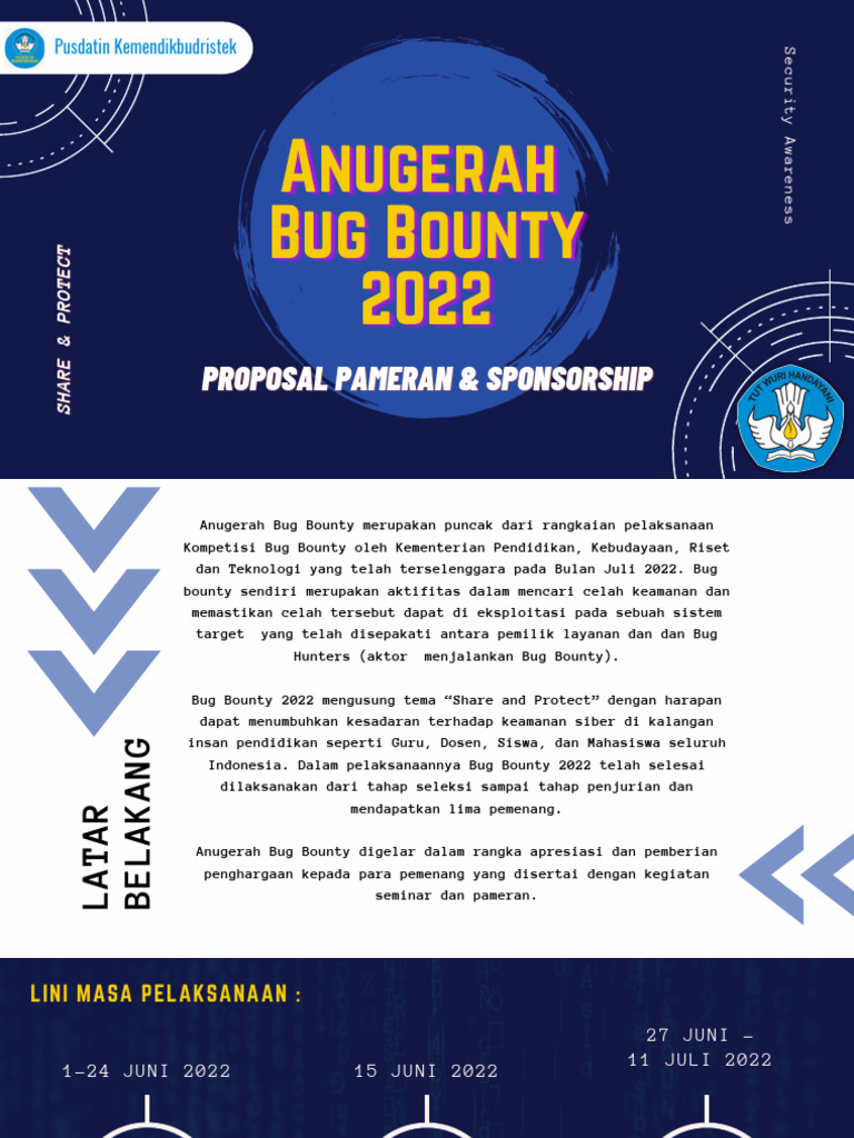 Anugerah Bug Bounty 2022 Kemendikbudristek | PDF