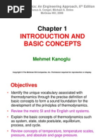 Introduction and Basic Concepts: Mehmet Kanoglu