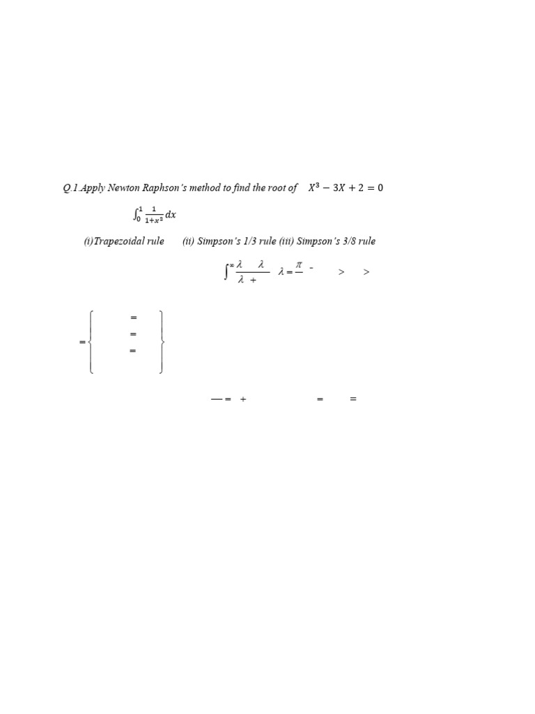 Mathematics Assignment Sheets BT-401 | PDF | Applied Mathematics ...