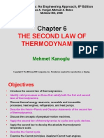 The Second Law of Thermodynamics: Mehmet Kanoglu
