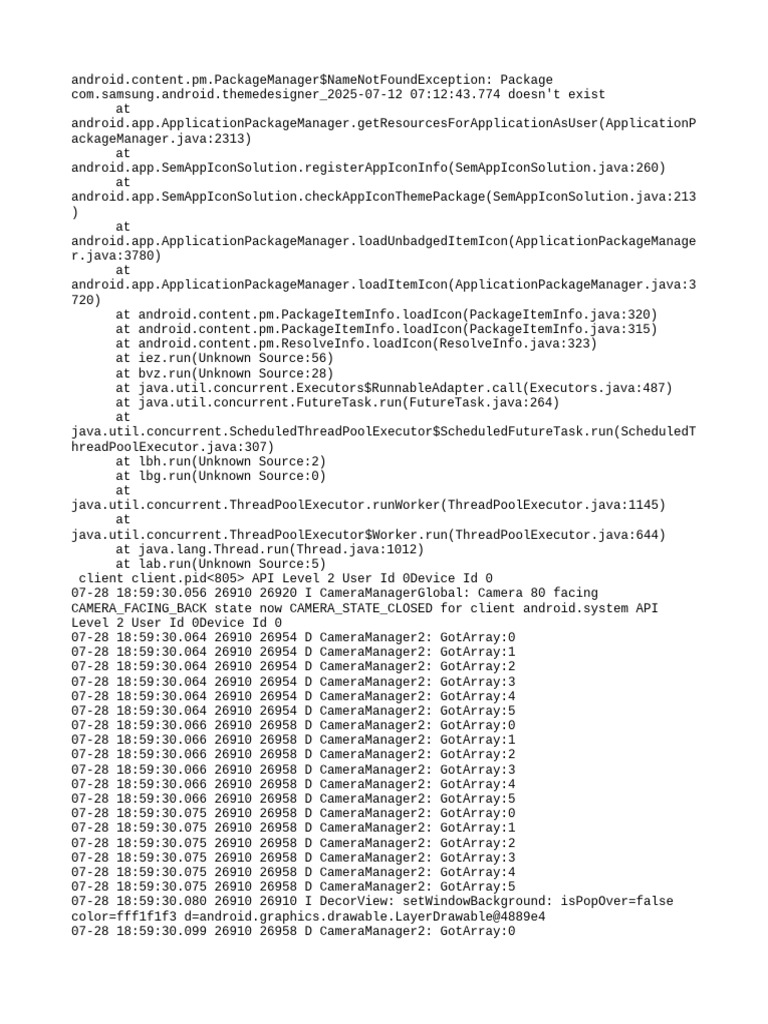 Logcat 1753703969918 Nsisjsndhdjjsjsnsndjjsjsnd | PDF | Java ...