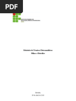 Relatório Pilhas e Eletrólise