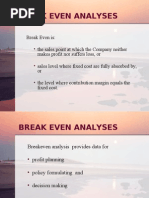 Download Break Even Analysis by SMHE SN8963334 doc pdf