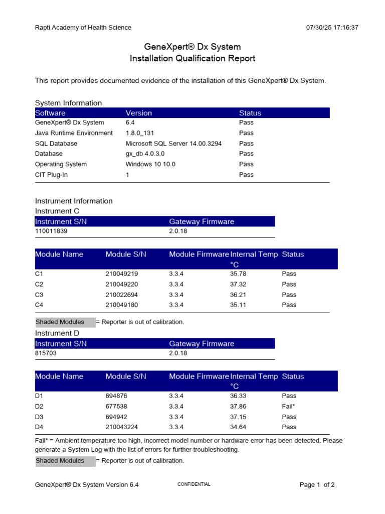Installation Qualification 2025.07.30 17.16.37 | PDF | Computing ...