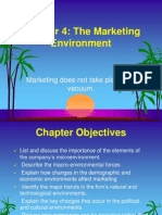 Chapter 4: The Marketing Environment: Marketing Does Not Take Place in A Vacuum