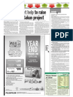 TheSun 2008-12-12 Page30 TNB Seeks Govt Help To Raise Financing For Bakun Project