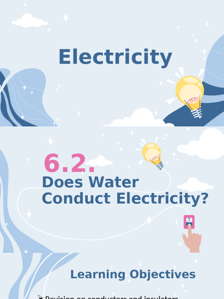 Does Water Conduct Electricity? | PDF