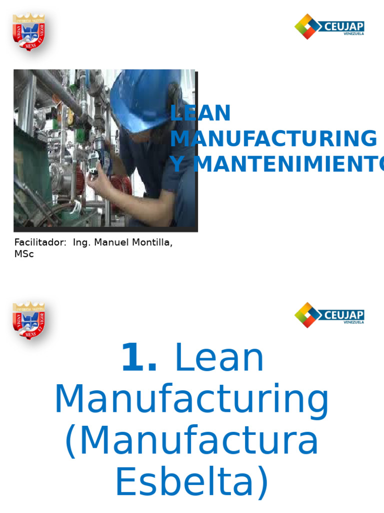 Historia y Principios de Lean Manufacturing | PDF | Lean Manufacturing ...