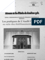 Les Pratiques de L - Audit Commercial Au Sein Des Ã©tablissements Bancaires