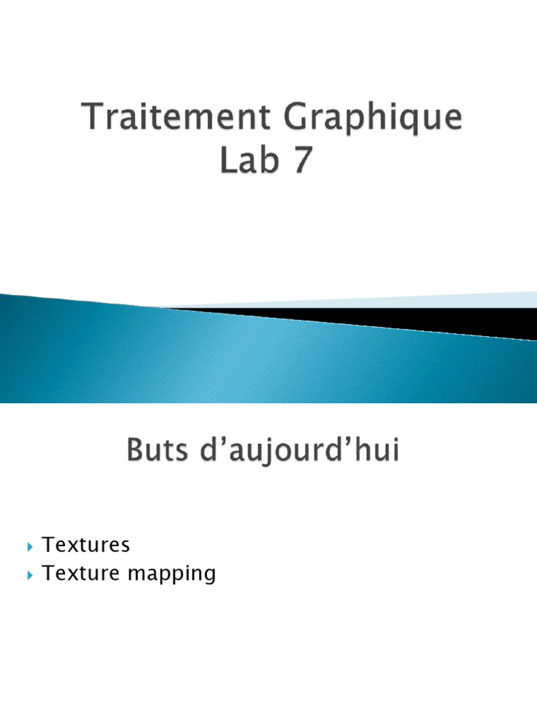 Introduction au Texture Mapping en OpenGL | PDF | Shader | Texture ...