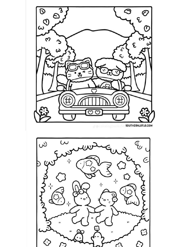 Friends Coloring 17 | PDF