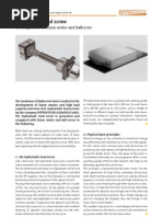 Hydrostat Screw