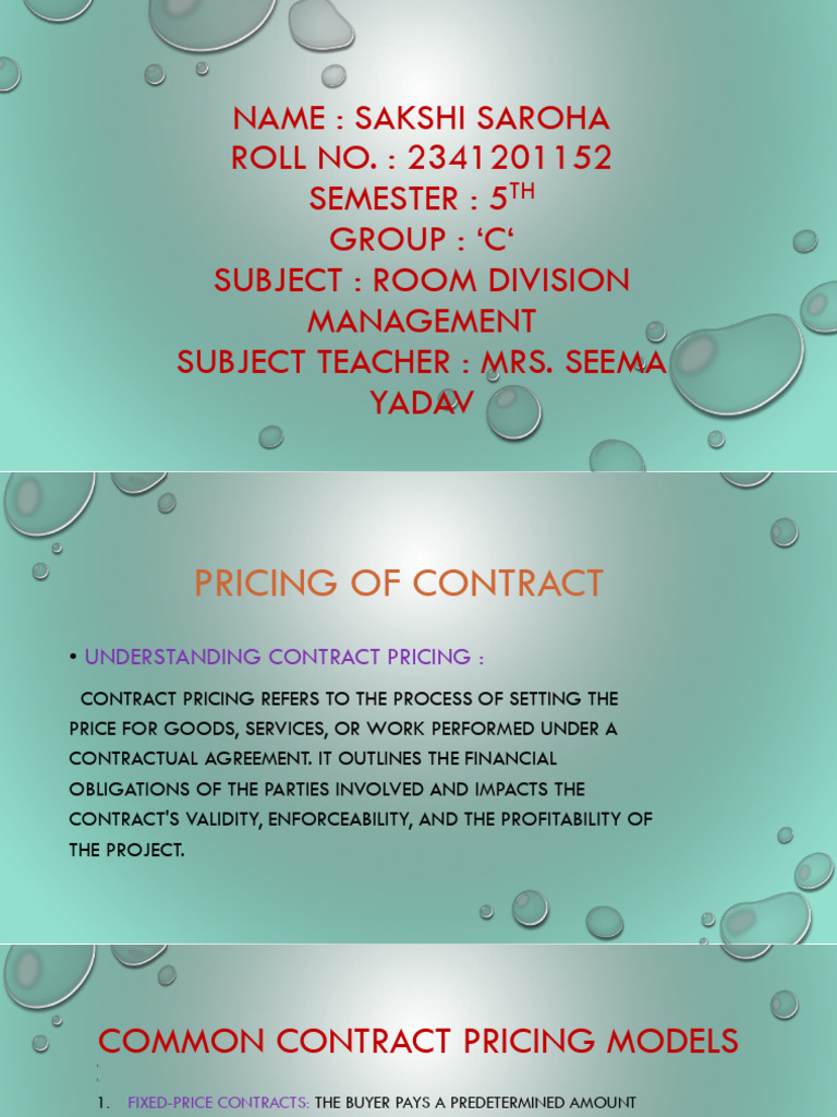 Room Division Management | PDF | Pricing | Outsourcing