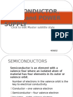 Semiconductor, Diode and Power Supply: Click To Edit Master Subtitle Style