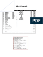 Bill of Materials