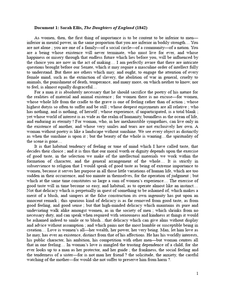Women - Docs 1 À 3 | PDF