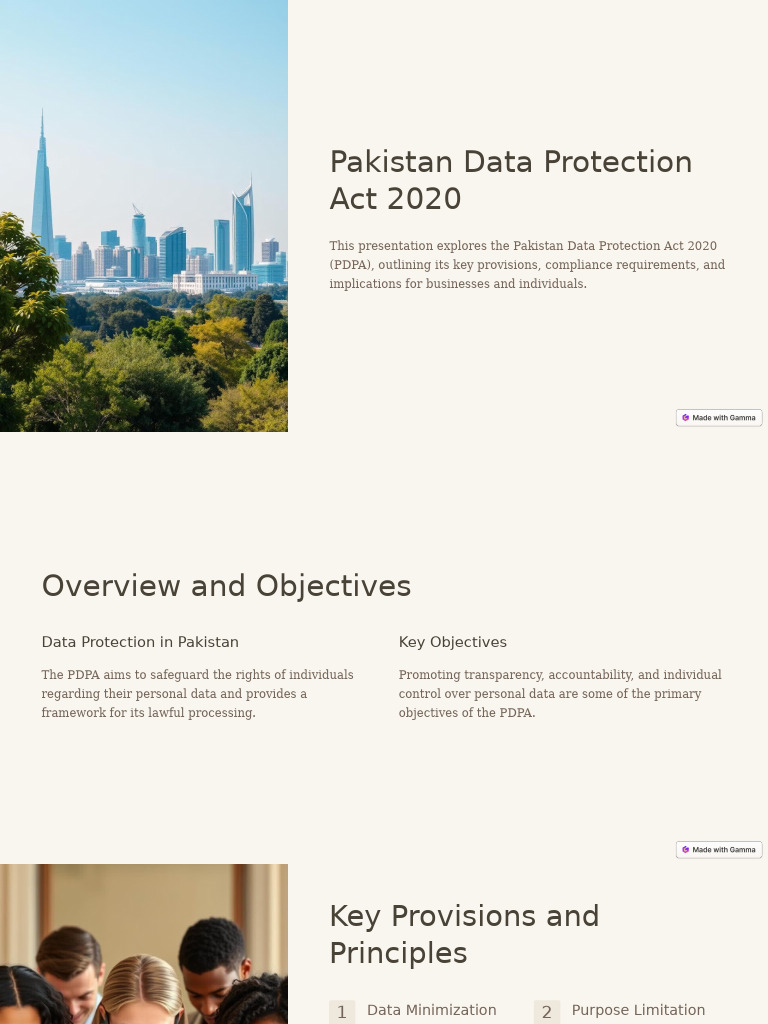 Pakistan Data Protection Act Overview | PDF | Regulatory Compliance ...