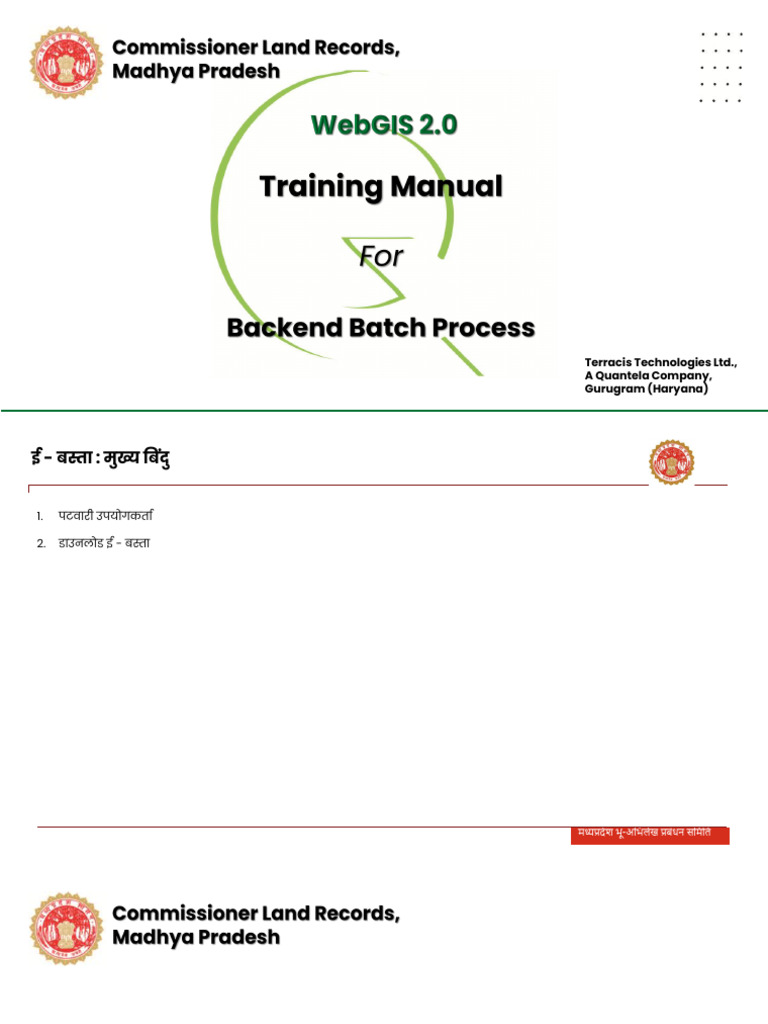 Backend Batch Process E-Basta - PPT | PDF