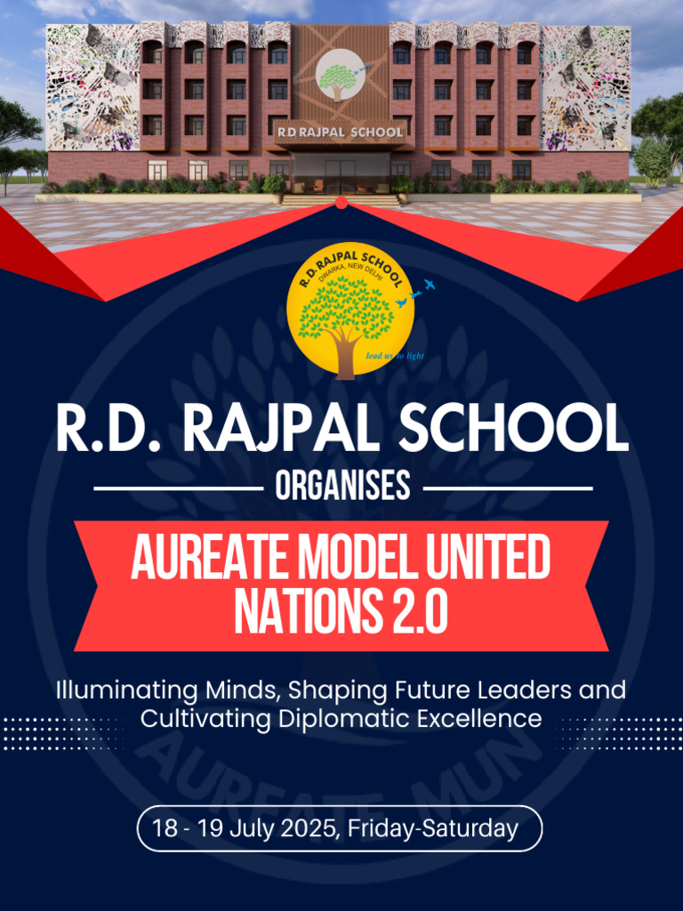 Aureate MUN 2.0 at R.D. Rajpal School | PDF