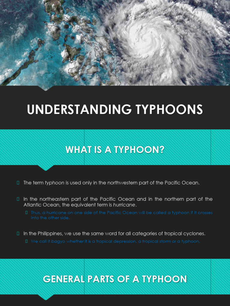 Anatomy and Formation of Typhoons | PDF | Tropical Cyclones | Eye (Cyclone)